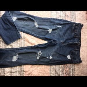 High rise super skinny hollister jeans